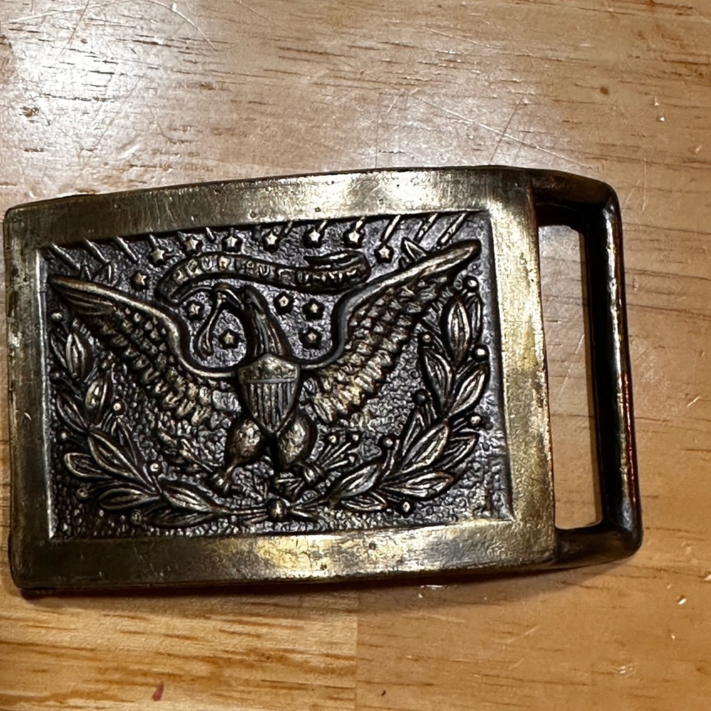 Vintage Brass Eagle Belt Buckle